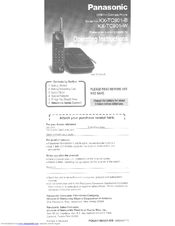 Panasonic KX-TC901 User Manual