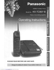 Panasonic KX-TC907B User Manual