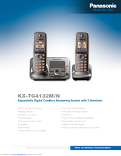 Panasonic KX-TG4133N Specifications