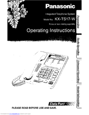 Panasonic KX-TS17W User Manual