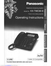 Panasonic KX-TMC98B User Manual