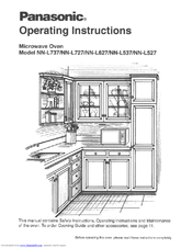 Panasonic NN-L627 Operating Instructions Manual