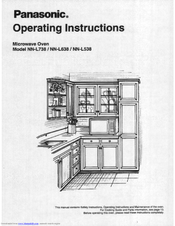 Panasonic NN-L638 Operating Instructions Manual