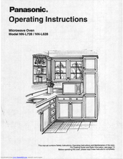 Panasonic NN-L628 Operating Instructions Manual