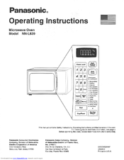 Panasonic NN-L639 Operating Instructions Manual