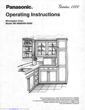 Panasonic NN-N588 Operating Instructions Manual