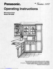 Panasonic NN-N698 Operating Instructions Manual