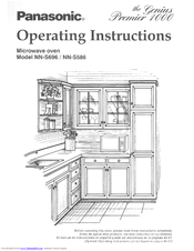 Panasonic NNS586WA Operating Instructions Manual