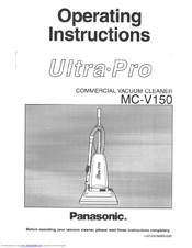 Panasonic Ultra-Pro MC-V150 Operating Instructions Manual