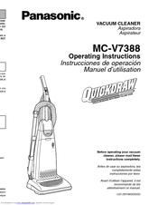 Panasonic QuickDraw MC-V7388 Operating Instructions Manual