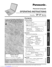 Panasonic Toughbook CF-37LB82BAM User Manual