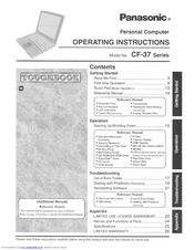 Panasonic Toughbook CF-37MBABCEM User Manual