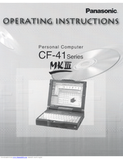 Panasonic Toughbook CF-41 Series MKIII User Manual