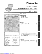 Panasonic Toughbook CF-45DJ48JAM User Manual