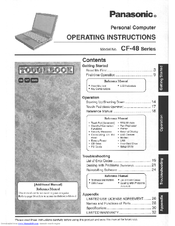 Panasonic Toughbook CF-48U4JHUPM User Manual