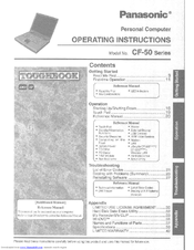 Panasonic Toughbook CF-50EAKQUKM User Manual