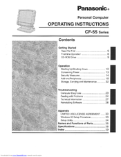 Panasonic CF55M5M8AM - PERSONAL COMPUTER Operating Instructions Manual