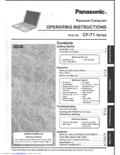 Panasonic Toughbook CF-T1R64ZZKM User Manual