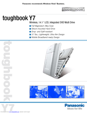 Panasonic Toughbook CF-Y7BWAZCAM Specifications