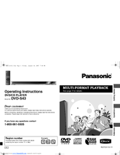 Panasonic DVDS43 - DIGITAL STILL CAMERA Operating Instructions Manual
