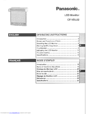 Panasonic Toughbook CF-VDL02BM Operating Instructions Manual