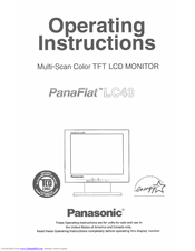 Panasonic PANAFLAT LC-40 User Manual