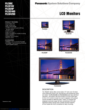 Panasonic PLCD8C Specifications