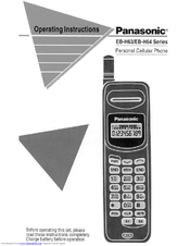 Panasonic EB-H64 Series Operating Instructions Manual