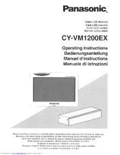 Panasonic CY-VM1200EX User Manual