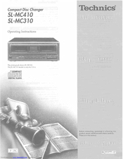 Technics SL-MC310 Operating Instructions Manual