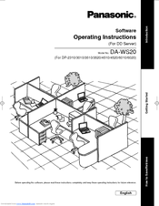 Panasonic DA-WS20 Operating Instructions Manual