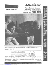 Quasar OmniVision VHQ-40M User Manual