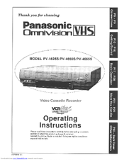 Panasonic Omnivision PV-4655S User Manual
