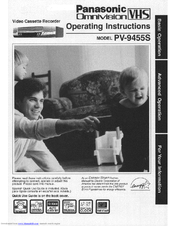 Panasonic Omnivision PV-9455S Operating Instructions Manual