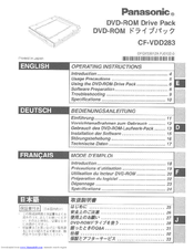 Panasonic CF-VDD283M Operating Instructions Manual