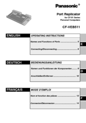Panasonic CF-VEB511 Operating Instructions Manual
