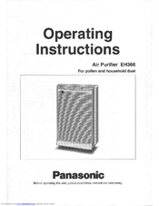 Panasonic EH-366 Operating Instructions Manual