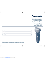 Panasonic ES-8224 Operating Instructions Manual