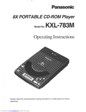Panasonic KX-L783M Operating Instructions Manual