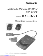 Panasonic KX-LD721 Operating Instructions Manual