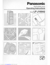 Panasonic LF-J100A2 Operating Instructions Manual