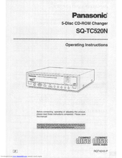 Panasonic SQ-TC520N Operating Instructions Manual