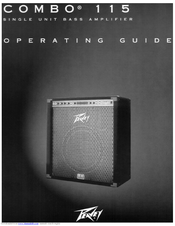 Peavey Combo 115 Operating Manual