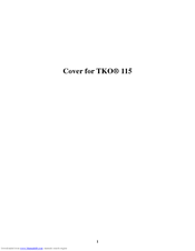 Peavey Tour TKO 115 Manuals | ManualsLib
