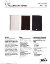 Peavey SSE 10 Specifications