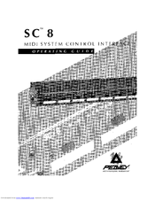 Peavey SC 8 User Manual