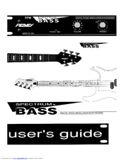 Peavey Spectrum Bass User Manual