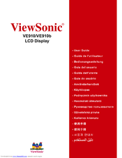 Viewsonic VE910B User Manual