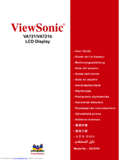 Viewsonic VA721b User Manual