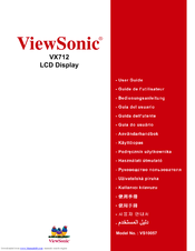 Viewsonic VX712 User Manual